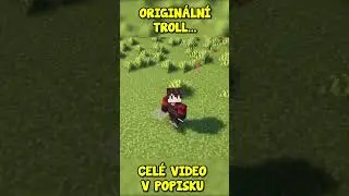 TOHLE VA&Scaron;EHO KAMAR&Aacute;DA NA&Scaron;TVE... #minecraft #trolling