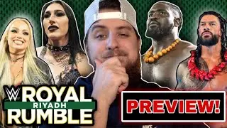 2026 WWE ROYAL RUMBLE PREVIEW & PREDICTIONS!