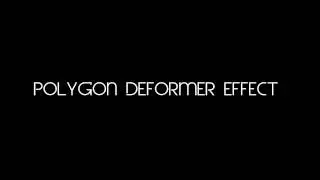 Cinema 4D\\MoGraph | Polygon Deformer Effect