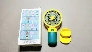 rechargeable mini fan  malayalam mini fan review amazon unboxing videos 