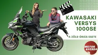 Kawasaki Versys 1000 SE (2024) teszt - A Motor&Verda esete a zöld óriással