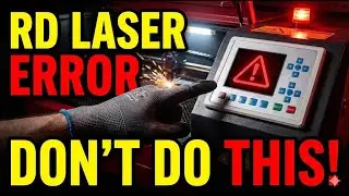 RD Laser Controller Common Errors | Ruida Error Solution | Laser Machine Problem Fix