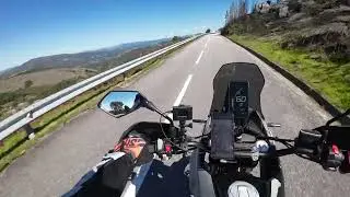 1st tour with my new Morbidelli T125X motorcycle.