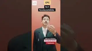 CPC #legalswamy #pecuniaryjurisdiction #shorts