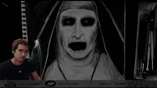 VALAK DRAWING (THE CONJURING 2)