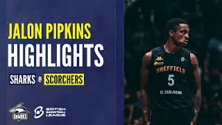Jalon Pipkins with 18 Points vs. Surrey Scorchers
