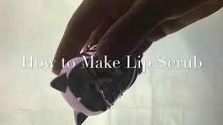 How To Make A NATURAL LIP SCRUB