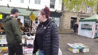 Skipton Saturday Street Market.