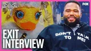Exit Interview: Anthony Anderson as Rubber Ducky | Season 10 | The Masked Singer