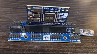 Parallax P2 Edge setup and running code for beginners under 7 minutes