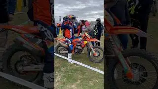 Josep Garcia between Enduro GP tests KTM 250 EXC F EnduroGP Rhayader 2025 #ktm250 #250cc #endurogp