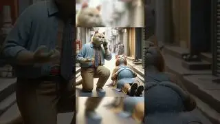 Pregnant Cat Emergency On Road Story 💙🤷&zwj;♂️🔥 #cat #cats #shorts #viral #funny #cat #animals #animal