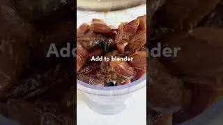 Vegan date paste natural sweetener #veganrecipes #sustainableliving #easyrecipe #norefinedsugar #eco