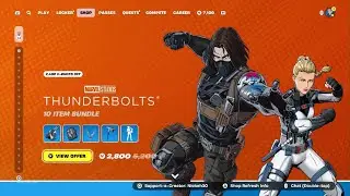 Fortnite Item Shop|April 30, 2025(*New* Thunderbolts Bundle & Vik Vyce Bundle)