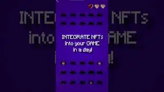 Integrate NFTs in Unity Game Engine with NFTPort SDK #shorts #intro