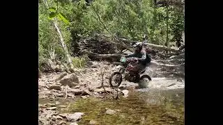Kayo TT125 pitbike for prospecting. 