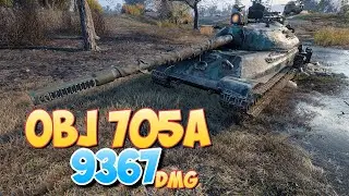 Об 705А - 4 Фрагов 9.3K Урона • Мир Танков