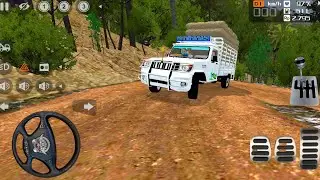 Heavy Bolero Pickup Overload In Offroad Driving
