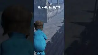 How did bro not fall?????