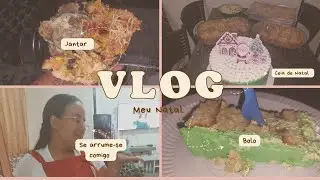 Vlog- do meu natal + Arrume-se comigo. 🎄✨️🎅