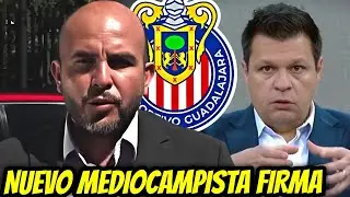 ¡CHIVAS CONFIRMA CONTRATO DE 2 AÑOS! MEDIOCAMPISTA LLEGA Y NO SERÁ EL ÚLTIMO!