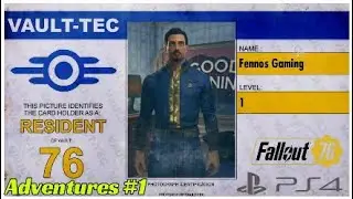 Fallout76 adventures #1 leaving the vault