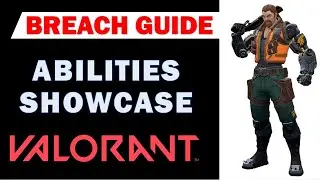 Breach Abilities Showcase | Valorant | Rolling Thunder, Aftershock, Fault Line, Flashpoint