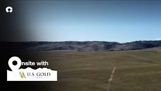 US Gold Corp (NASDAQ:USAU) &mdash; вид с воздуха на проект CK Gold