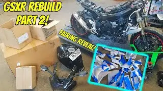 Rebuilding a WRECKED 2006 GSXR 600 (Part 2) Color Scheme Reveal!