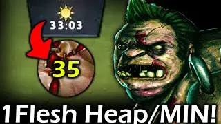 How to have 1 Flesh Heap per Minute on Pudge? | Genius Pudge