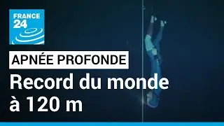 Apn&eacute;e profonde: record du monde &agrave; 120 m en bi-palmes pour le Fran&ccedil;ais Arnaud Jerald &bull; FRANCE 24