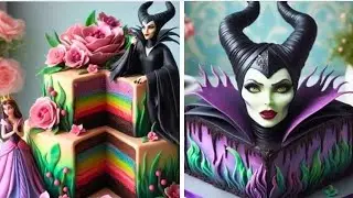🖤 Maleficent Cake 🎂 &ndash; A Darkly Enchanting Treat for Villainous Celebrations!