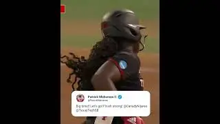 Patrick Mahomes showed love to Texas Tech pitcher NiJaree Canady 🔥