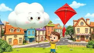 The Shy Cloud&rsquo;s Paper Kite Ride ☁️ | Nursery Rhymes for Kids & Baby Songs
