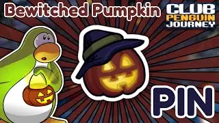 Club Penguin Journey | *UNAVAILABLE* Bewitched Pumpkin PIN Location! 🎃