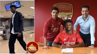 A BIG SURPRISE 😍 Mohammed Kudus arrived in London! Arsenal want Mohammed Kudus!