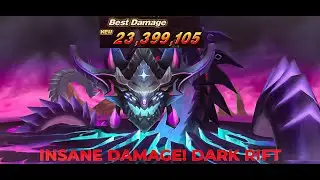 INSANE TEAM FOR DARK RIFT!!!! (Summoners War)