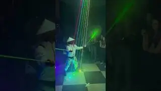 Arius Live Full Laser Light Show!