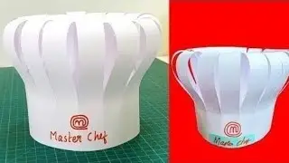 DIY Chef Hat Easy Step-by-Step Tutorial to make your Own Chef's Hat FOR FANCY DRESS