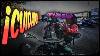 ¡No cruzaron por el paso peatonal y me llevé al bebé! / Observaciones diarias/ El Maya #kawasaki