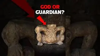 This statue holds the entire temple!😱