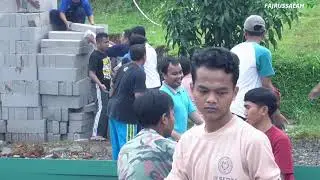 PROSES PEMBANGUNAN AUDITORIUM P.P FAJRUSSALAM