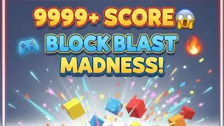 Block Blast Game | 9999+ Score Gameplay 😱🔥 