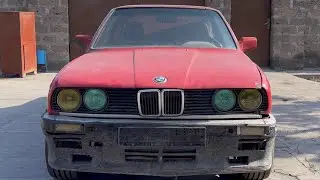 BMW E30 first wash in 5 years // BMW E30 первая мойка за последние 5 лет