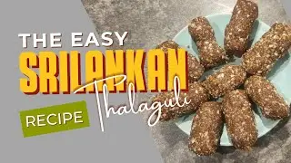 how to make srilankan thalaguli | Thala karali/sesame seed rolls recipe