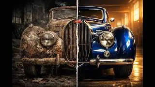Restoring an Abandoned Bugatti – Full ASMR Restoration Experience