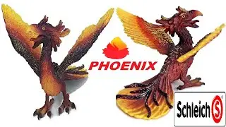 Schleich Phoenix (70200) World of Knights Mythical Fantasy Creature Fire Bird Toy Figure Review!