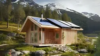 40 Sweden Style Forest Off-Grid Modern Small House Design Ideas For Off Grid Living