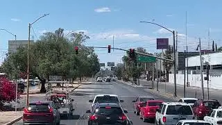 Entrando a Aguascalientes desde 45 Sur.