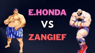 E.Honda VS Zangief - IKEMEN GO FIGHTS #5